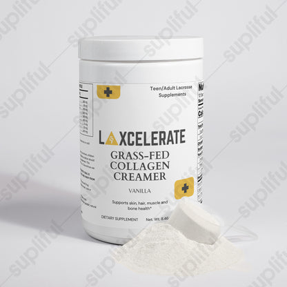 Laxcelerate Grass-Fed Collagen Creamer (Vanilla)